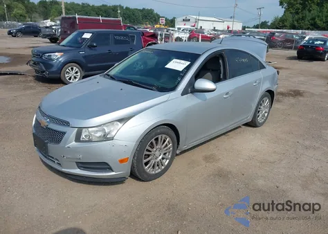 2012 Chevrolet Cruze Eco z USA, uszkodzony, nr VIN 1G1PJ5SC3C7153167